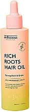 Olejek do włosów - Delhicious Rich Roots Amla & Rosemary Hair Oil  — Zdjęcie N1