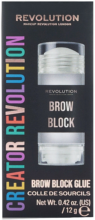 Utrwalacz do brwi - Makeup Revolution Creator Brow Block — Zdjęcie N2