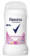 Antyperspirant w sztyfcie dla kobiet Sexy bouquet - Rexona MotionSense Woman — Zdjęcie N1