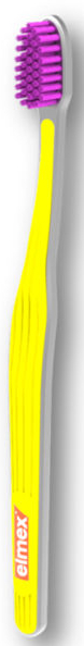 Ultramiękka szczoteczka do zębów, żółta - Elmex Swiss Made Ultra Soft Toothbrush 