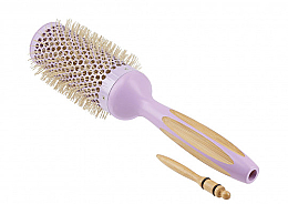 PRZECENA! Okrągła szczotka do stylizacji włosów - Ilu Hair Brush BambooM Round 43 mm * — Zdjęcie N1