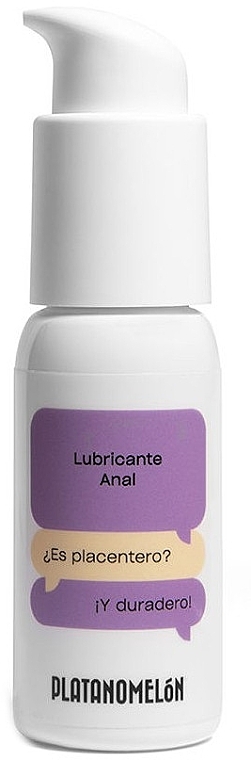 Lubrykant analny na bazie wody - Platanomelon Anal Lubricant — Zdjęcie N1