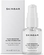 Wzmacniający żel do twarzy z niskocząsteczkowym kwasem hialuronowym - SKINBAR Low & High-Molecular Hyaluronic Acid Face Booster — Zdjęcie N1