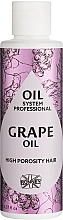 Olejek do włosów wysokoporowatych z olejkiem winogronowym - Ronney Professional Oil System High Porosity Hair Grape Oil — Zdjęcie N1