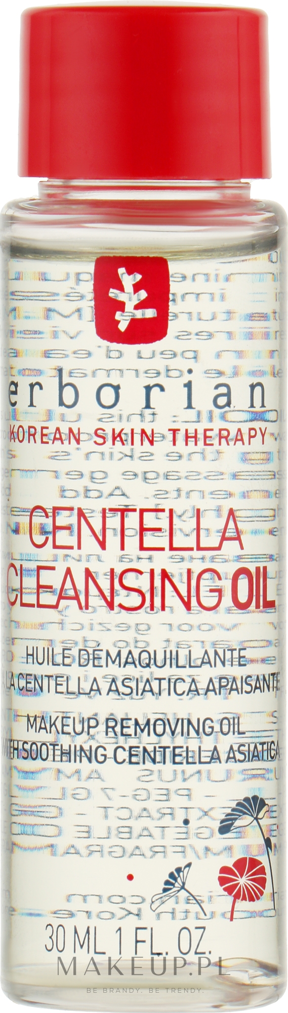 Oczyszczający olejek do twarzy - Erborian Centella Cleansing Oil  — Zdjęcie 30 ml