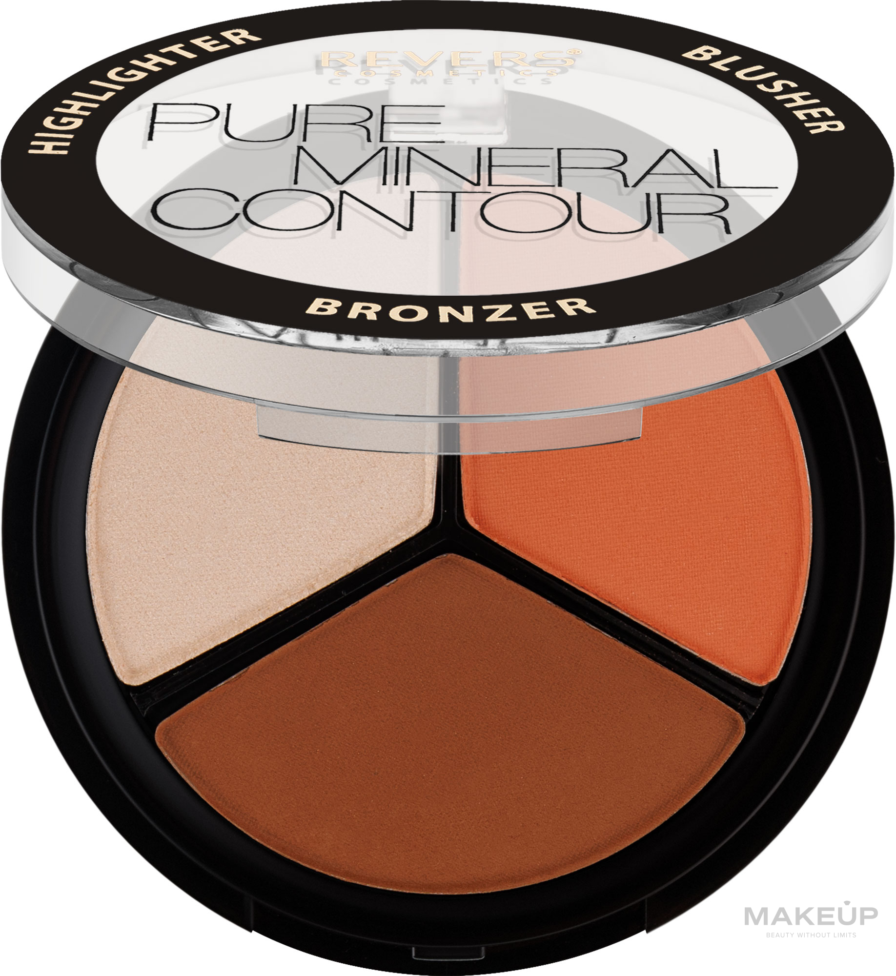 Paleta do konturowania twarzy - Revers Pure Mineral Contour — Zdjęcie 01