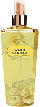 Perfumowana mgiełka do ciała - AQC Fragrances Warm Vanilla Body Mist — Zdjęcie N1