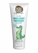 Pasta do zębów z ksylitolem dla dzieci Mięta i wanilia - Pure Beginnings Organic Kids Vanilla Mint Toothpaste With Xylitol — Zdjęcie N2