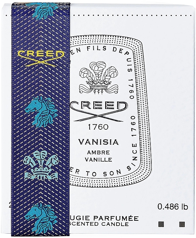 Creed Vanisia Blue Leather Candle - Świeca perfumowana — Zdjęcie N2