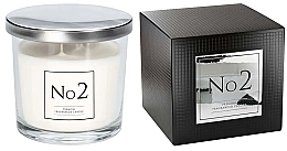 Świeca perfumowana z dwoma knotami №2 - Bispol Premium Fragranced Candle №2 — Zdjęcie N1