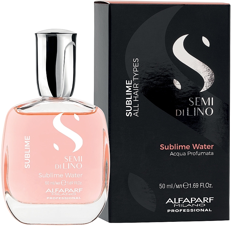 Eliksir do włosów i ciała - Alfaparf Milano Semi Di Lino Sublime Sublime Water — Zdjęcie N2