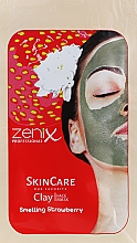 Maseczka z glinką Truskawka - Zenix Clay Face Mask — Zdjęcie N1