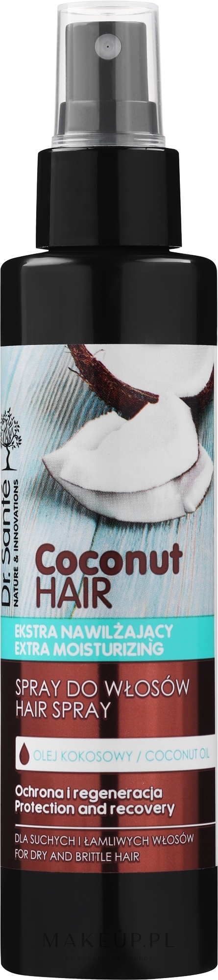 Ekstranawilżający spray do włosów - Dr Sante Coconut Hair — Zdjęcie 150 ml