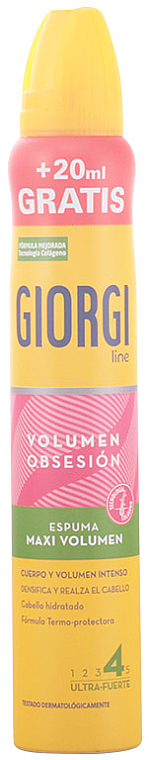 Pianka do włosów Objętość - Giorgi Line Maxi Volumen Foam Nº4 — Zdjęcie N1