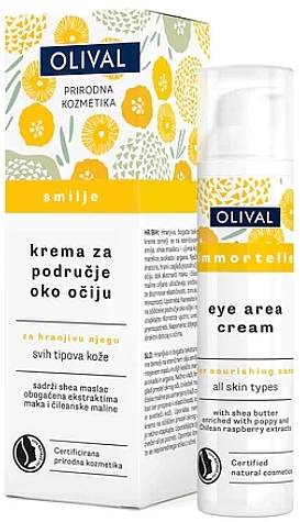 Krem pod oczy Immortelle - Olival Eye Area Cream — Zdjęcie N1