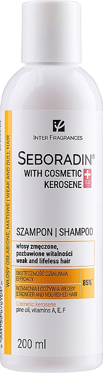 Szampon do włosów z naftą kosmetyczną - Seboradin Hair Shampoo Cosmetic Kerosene — Zdjęcie N1