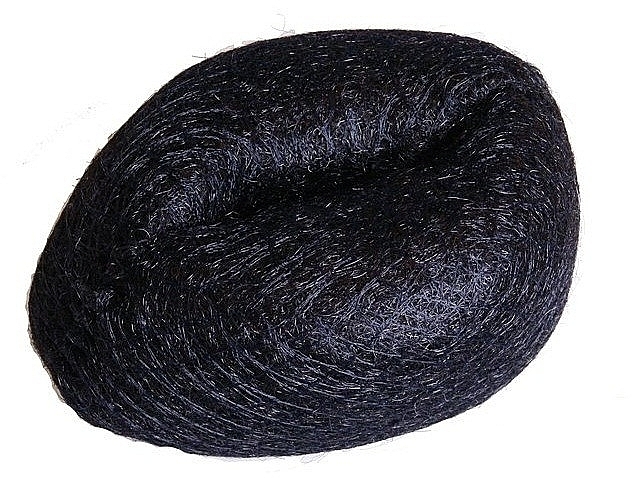 Donut do włosów, czarny - Eurostil — Zdjęcie N3