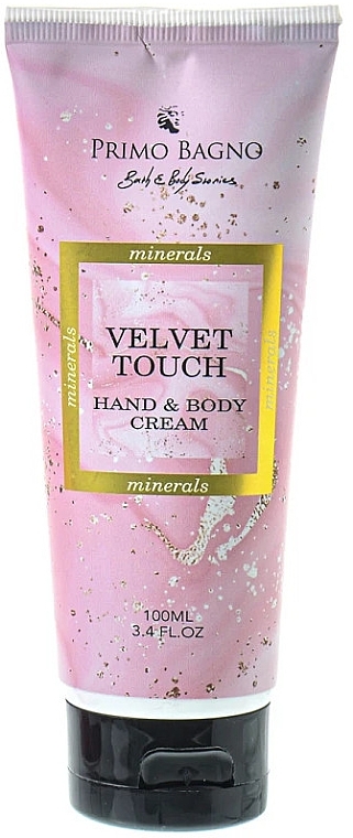 Krem do rąk i ciała - Primo Bagno Velvet Touch Hand & Body Cream (tuba) — Zdjęcie N1