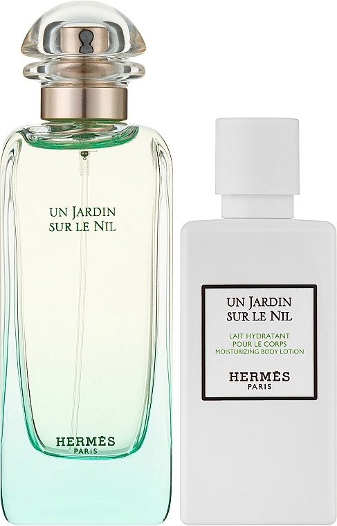 Hermes Un Jardin sur le Nil - Zestaw (edt/100ml + b/lot/80ml) — Zdjęcie N1