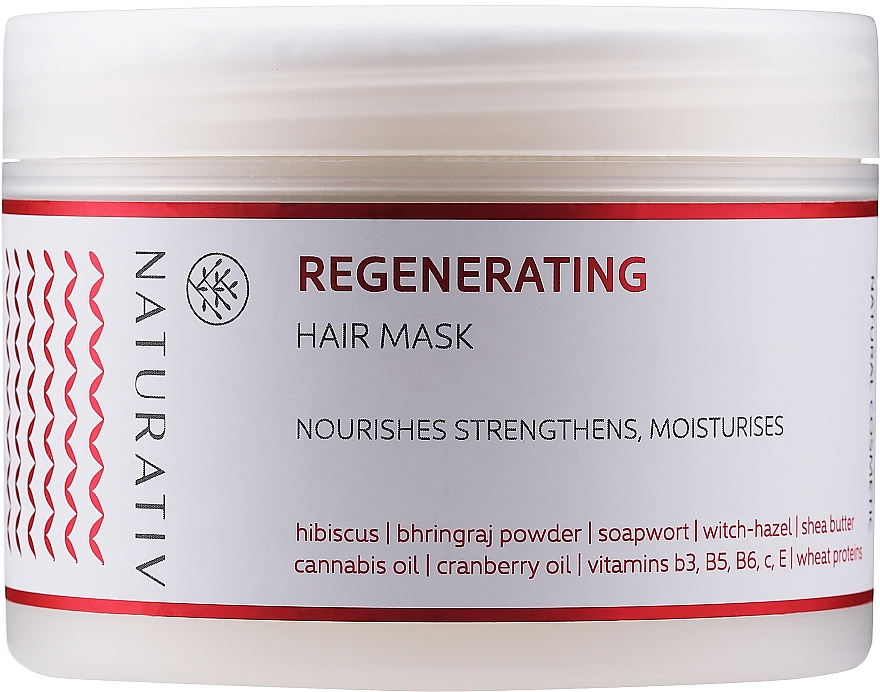 Maska do włosów Regeneracja - Naturativ Regeneration Mask — Zdjęcie N1