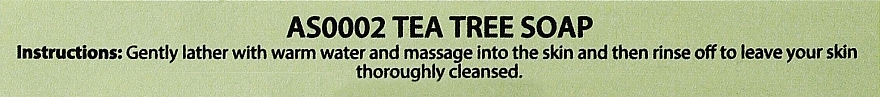 Mydło z drzewa herbacianego - The English Soap Company Take Care Collection 2% Tea Tree Soap — Zdjęcie N2