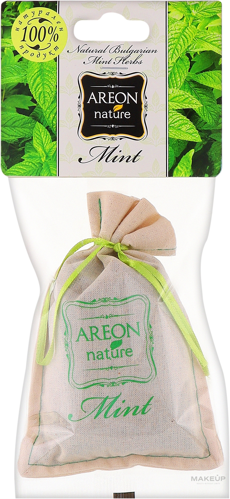 Zapach do wnętrz - Areon Nature Mint — Zdjęcie 25 g