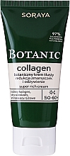 Przeciwzmarszczkowy krem odżywczy do twarzy - Soraya Botanic Collagen Super Rich Cream — Zdjęcie N1