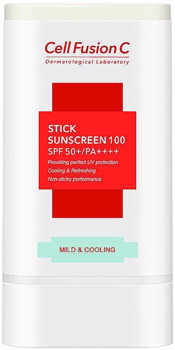 Sztyft do opalania twarzy - Cell Fusion C Stick Sunscreen 100 SPF 50+/PA++++ — Zdjęcie N1