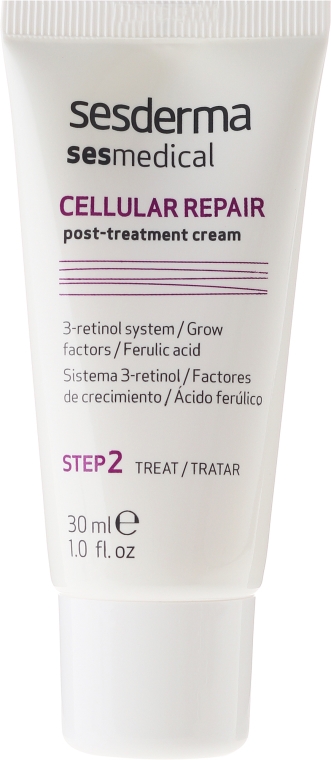 Domowa pielęgnacja przeciw fotostarzeniu - SesDerma Laboratories Sesmedical Cellular Repair (cr 15 ml + cr 30 ml + 5 x wipes 5 ml) — Zdjęcie N2