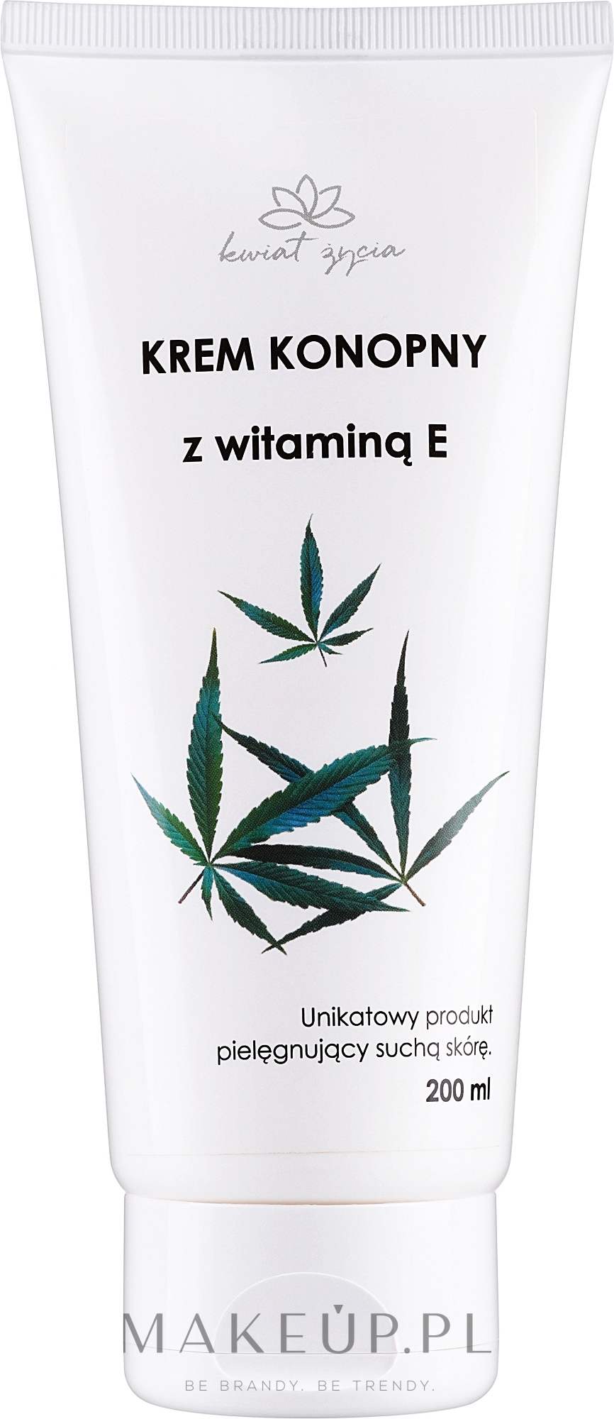 Konopny krem do rąk z witaminą E - White Pharma — Zdjęcie 200 ml