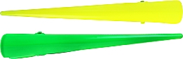Spinki do włosów, 25143, żółta i zielona - Top Choice — Zdjęcie N2