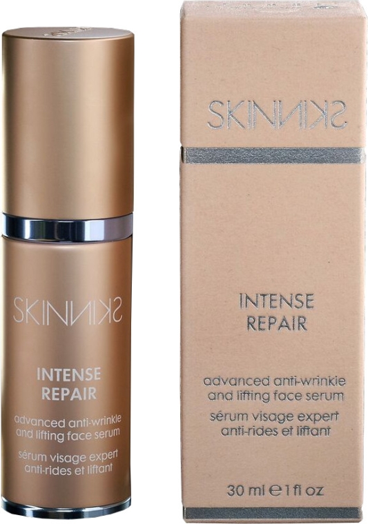 Przeciwzmarszczkowe serum liftingujące do twarzy - Mades Cosmetics Skinniks Intense Repair Advanced Anti-wrinkle Lifting Face Serum — Zdjęcie N1