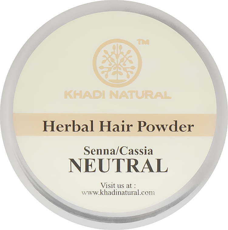 Naturalna henna indyjska do włosów - Khadi Natural Herbal Hair Powder Senna/Cassia