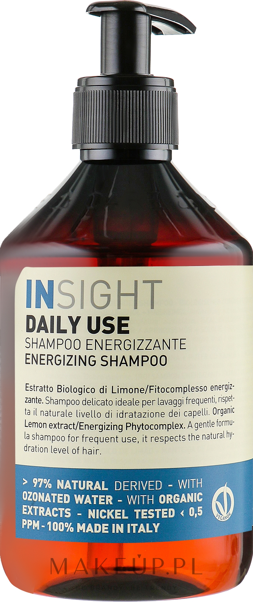 Energetyzujący szampon do codziennej pielęgnacji włosów - Insight Daily Use Energizing Shampoo — Zdjęcie 400 ml