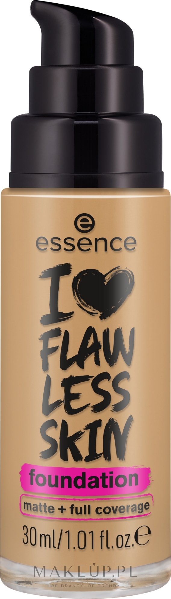 Podkład matujący - Essence I Love Flawless Skin Foundation  — Zdjęcie 90 - Dark Sand