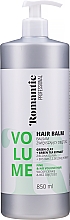 Kup Balsam do włosów cienkich z proteinami mlecznymi i ekstraktem z zielonej herbaty - Romantic Professional Volume Hair Balm 