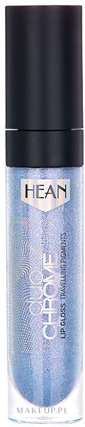Błyszczyk do ust o ultrapołyskującym wykończeniu - Hean Duo Chrome Lip Gloss — Zdjęcie 304 - Pink Ocean