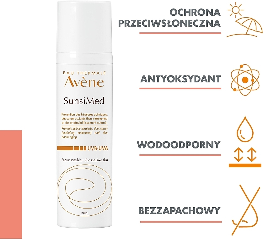 Przeciwsłoneczna emulsja do skóry wrażliwej - Avene Sun Care Sunsimed Very High Protection — Zdjęcie N5