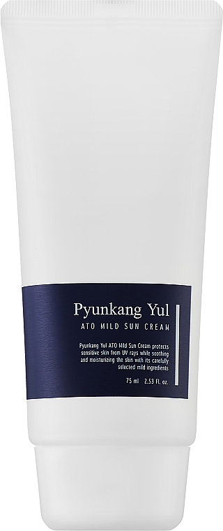 Hipoalergiczny filtr przeciwsłoneczny - Pyunkang Yul ATO Mild Sun Cream SPF 50+ PA++++ — Zdjęcie N1