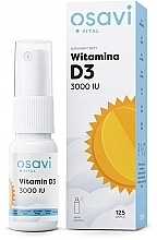 Suplement diety w sprayu Witamina D3 - Osavi Vitamin D3 Oral Spray 3000 IU — Zdjęcie N1