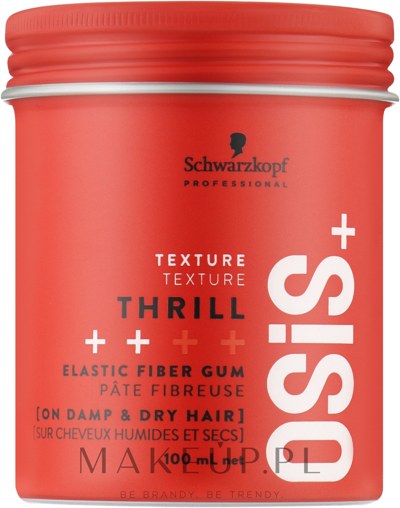 Włóknista guma do stylizacji włosów - Schwarzkopf Professional Osis + Thrill Texture Fibre Gum — Zdjęcie 100 ml
