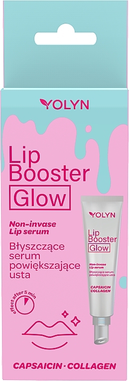 Serum powiększające usta - Yolyn Lip Booster Glow — Zdjęcie N1