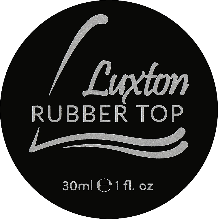 Top coat do lakieru hybrydowego - Luxton Rubber Top Coat — Zdjęcie N1