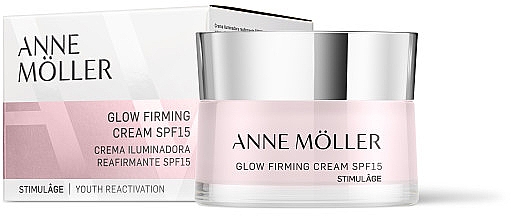 Przeciwstarzeniowy krem do twarzy - Anne Moller Stimulage Glow Firming Cream SPF15 — Zdjęcie N2