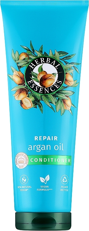 Wegańska odżywka do włosów z olejem arganowym - Herbal Essences Repair Argan Oil Vegan Conditioner