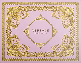 Kup Versace Bright Crystal - Zestaw (edt/50ml + b/l/50ml + s/g/50ml)