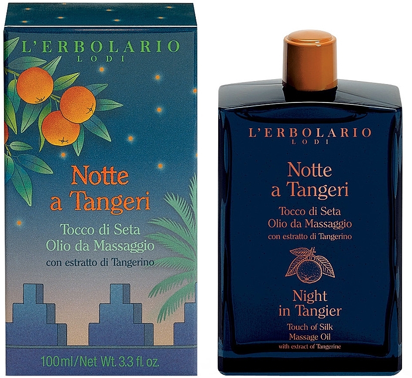 L'Erbolario Notte a Tangeri - Olejek do masażu — Zdjęcie N1