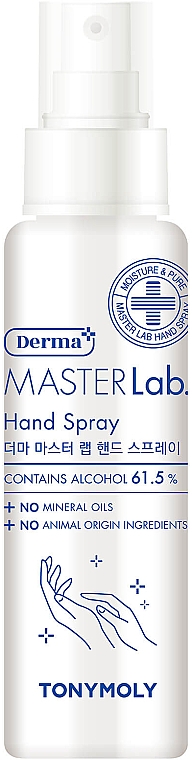 Antybakteryjny spray do rąk - Tony Moly Derma Master Lab Hand Spray — Zdjęcie N1
