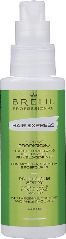 Spray przyspieszający wzrost włosów - Brelil Hair Express Prodigious Spray — Zdjęcie N2