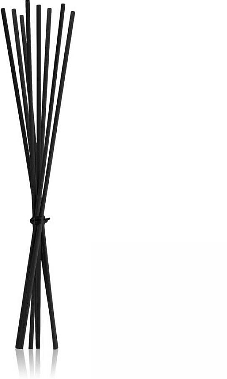 Wymienne patyczki do dyfuzora zapachowego, 30 cm - Maison Berger Black Synthetic Reeds — Zdjęcie N1